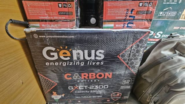 Genus Tubular battery 230amps 12v